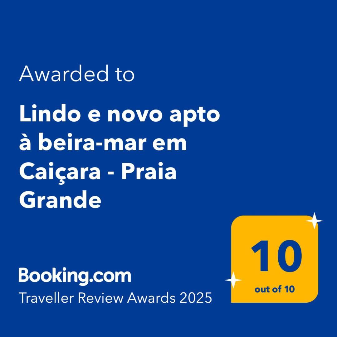Lindo E Novo Apto A Beira-mar Em Caicara - Grande Praia Grande (Santos)
